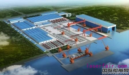 招商工業(yè)海門基地國內(nèi)首個(gè)室內(nèi)干船塢順利推進(jìn)