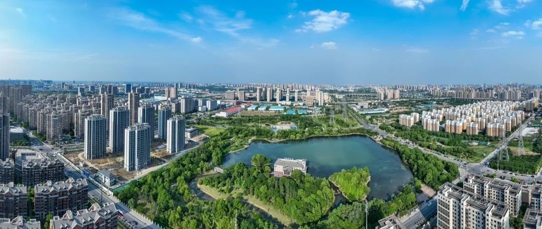 廬陽(yáng)經(jīng)開區(qū)一景（何剛 攝）