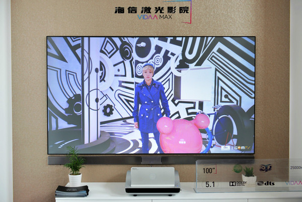100吋的激光電視賣(mài)給誰(shuí)？